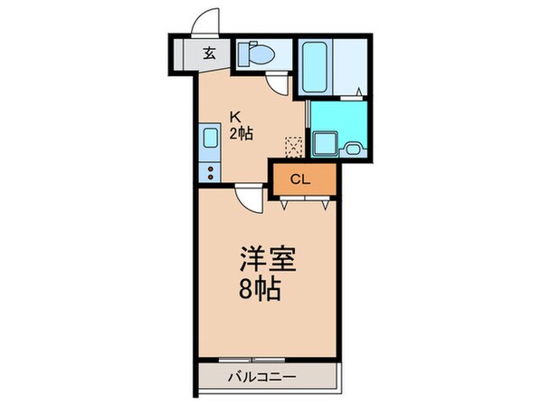 仮)ﾌｼﾞﾊﾟﾚｽ出来島EAST　Ⅴ番館の物件間取画像